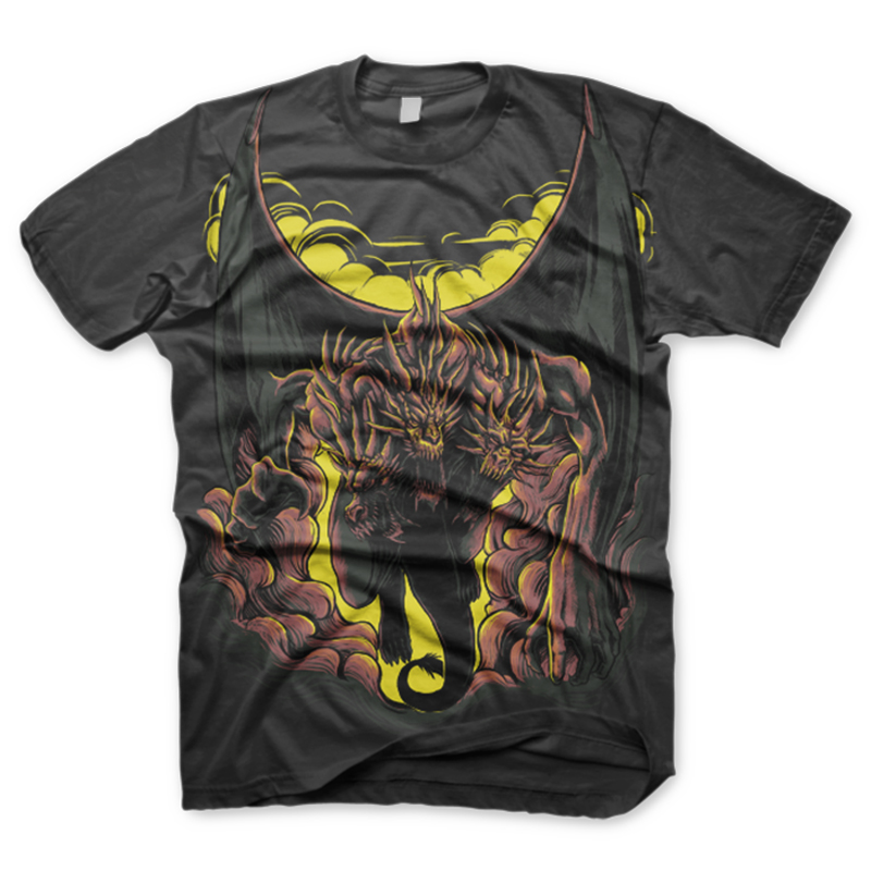 3 draco T-shirt template | Tshirt-Factory