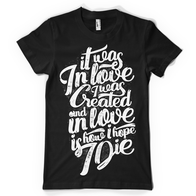 In Love T-shirt design | Tshirt-Factory