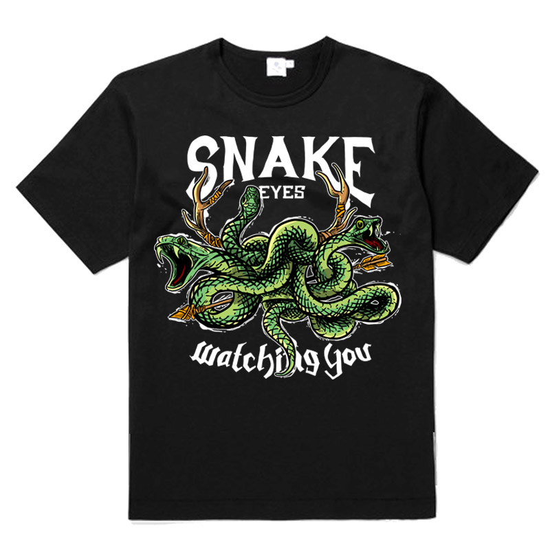 SNAKE EYES WATCING YOU Graphic design | Tshirt-Factory