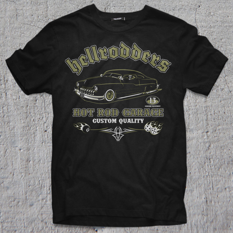 HELLRODDERS Tee shirts | Tshirt-Factory
