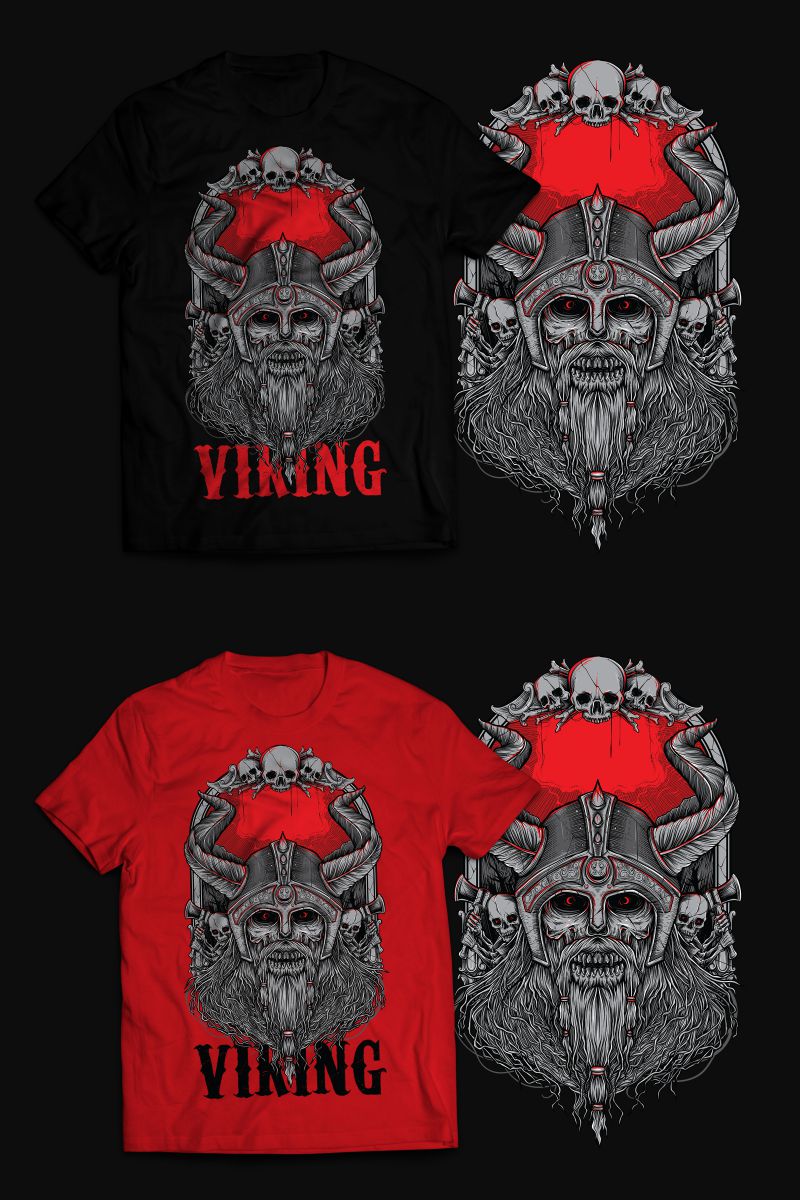 Viking v2 TShirt Design Tee shirts | Tshirt-Factory