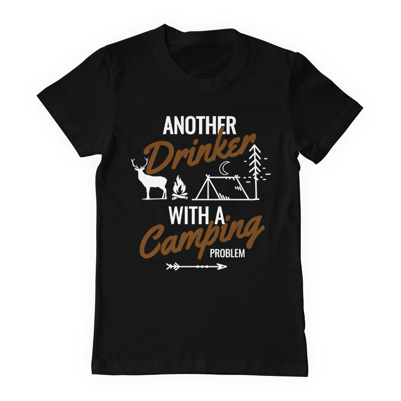 Camping problem Custom t-shirts | Tshirt-Factory