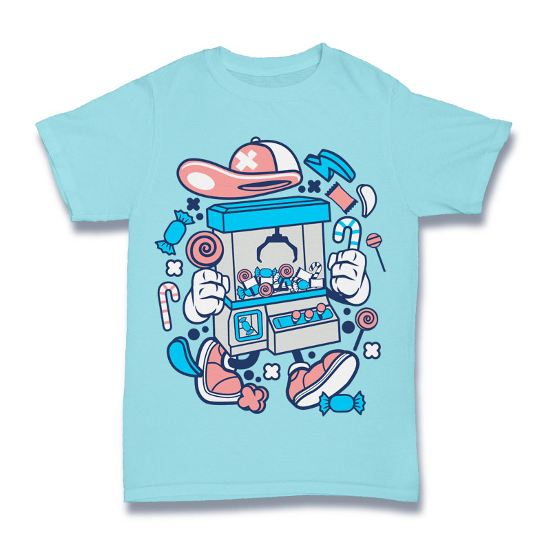 Crane Machine T-shirt design | Tshirt-Factory
