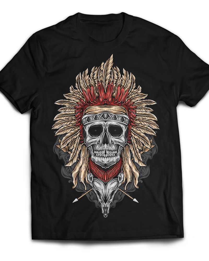 Native skull | Tshirt-Factory