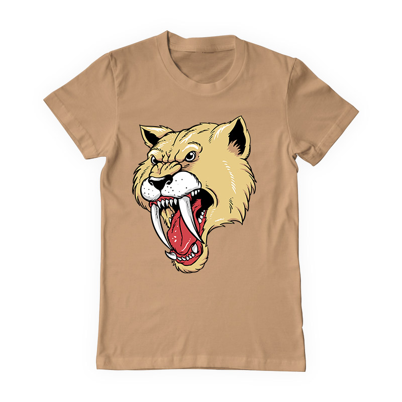 Sabertooth Tee shirt design | Tshirt-Factory