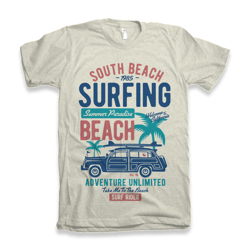 South Beach T-shirt design | Tshirt-Factory