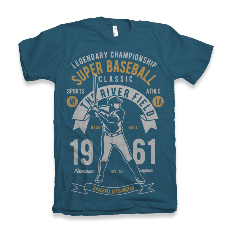Super Baseball T-shirt clip art | Tshirt-Factory