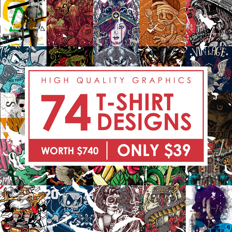 74 T-shirt Designs T-shirt design | Tshirt-Factory