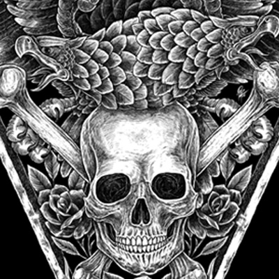 death before dishonor skull tattoo designs