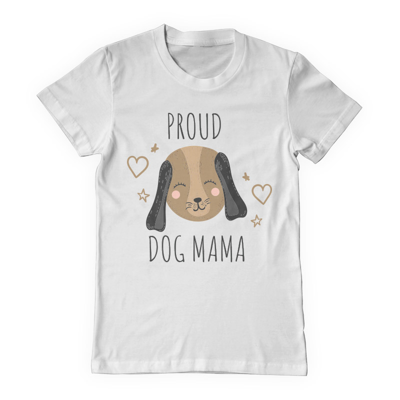 Dog mama Graphic design | Tshirt-Factory