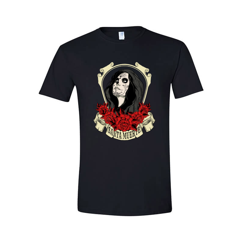 Santa Muerte T Shirt Design Tshirt Factory