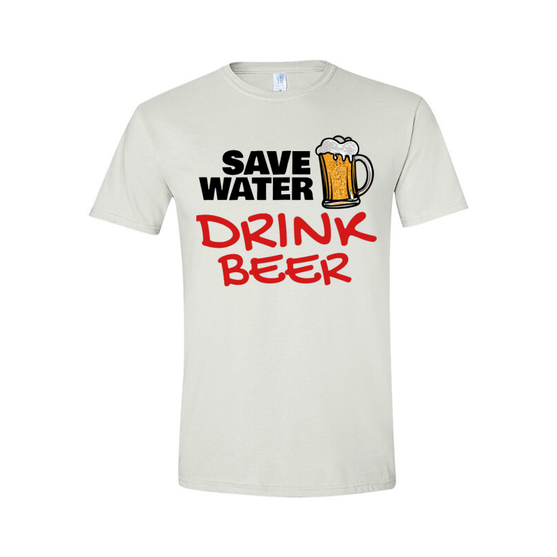 Save water, drink beer T-shirt design | Tshirt-Factory