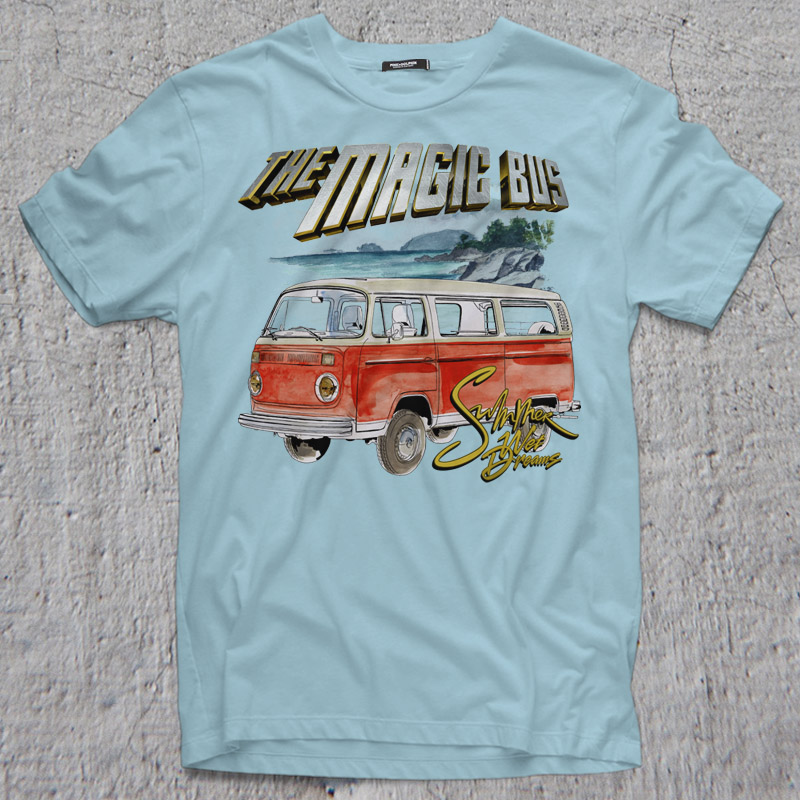 The Magic Bus Graphic design | Tshirt-Factory
