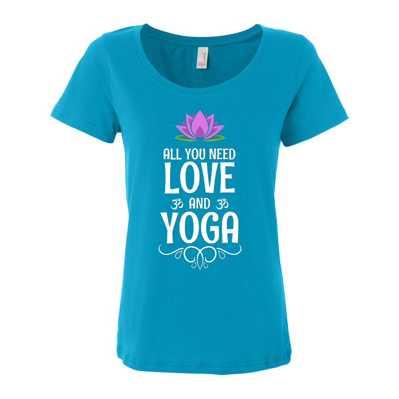 Love and yoga T-shirt clip art | Tshirt-Factory