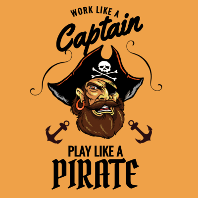Play Like A Pirate Fishing Shirt - AEGIR APPAREL