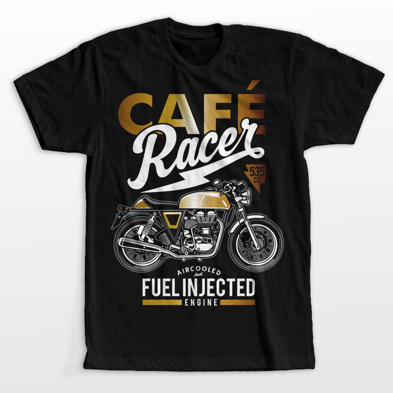 Cafe racer Shirt design | Tshirt-Factory