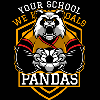 Soccer pandas Shirt design | Tshirt-Factory