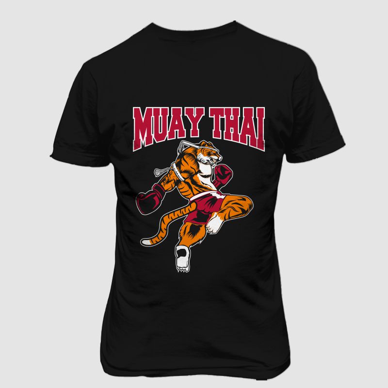Tiger Muay Thai Tee Shirts Tshirt Factory