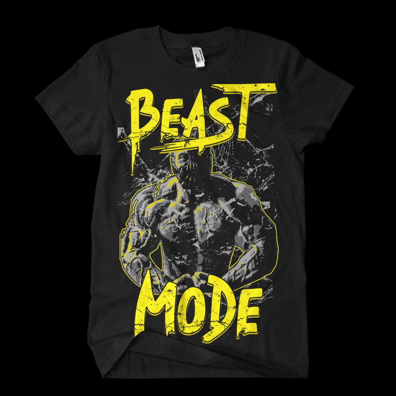 Boer uitvinden overschot Beast Mode Tee shirt design | Tshirt-Factory