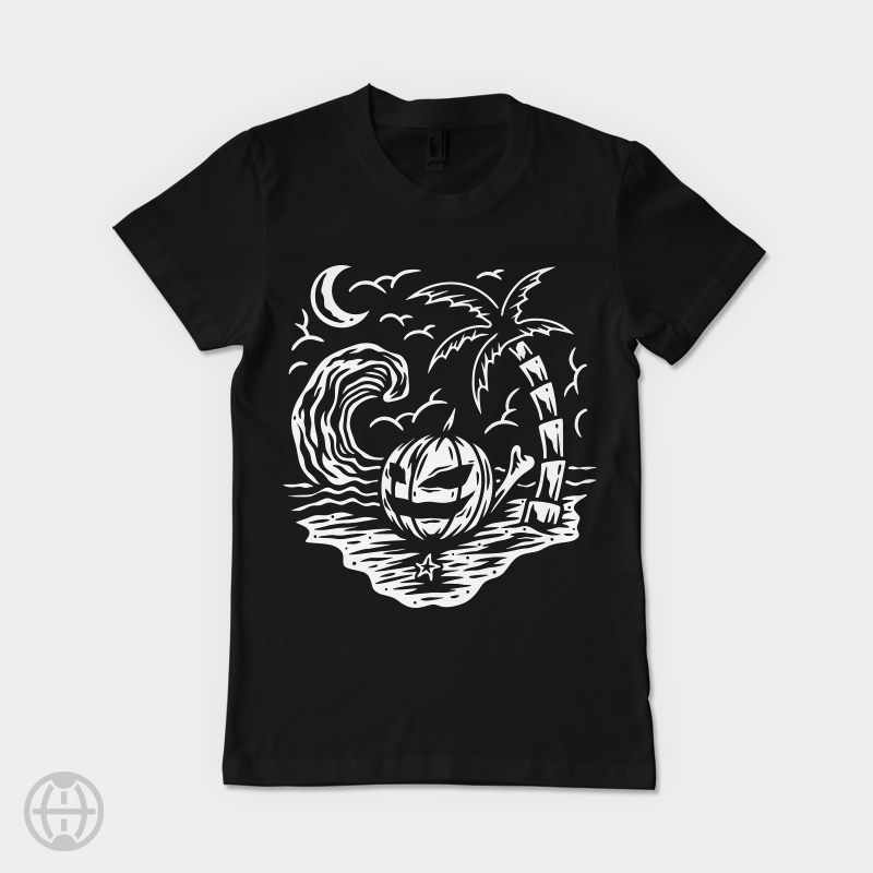 Halloween Vibes T-shirt Design Graphic by Design Empire · Creative