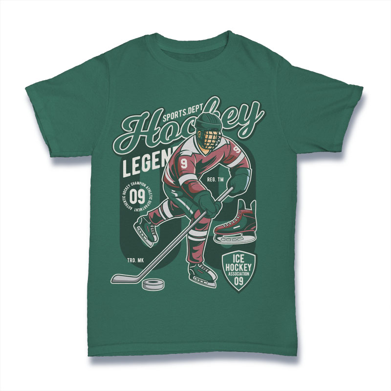Hockey Legend Shirt design | Tshirt-Factory