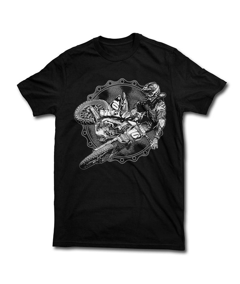 Motocross Jump Shirt design | Tshirt-Factory