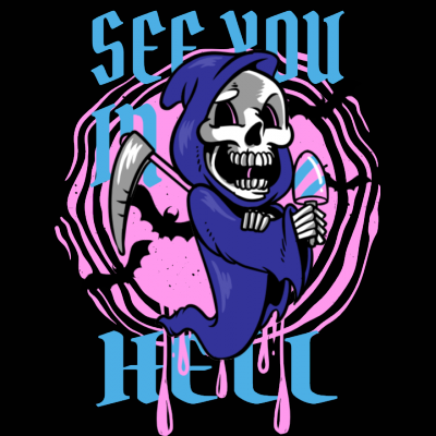 See you in hell Tee shirt design | Tshirt-Factory