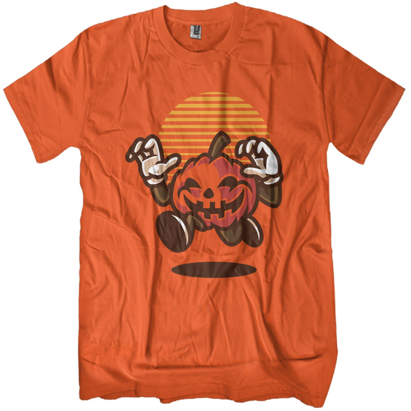 Spooky pumpkin T shirt design | Tshirt-Factory