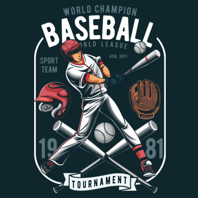 Tshirt-Factory Champion Baseball