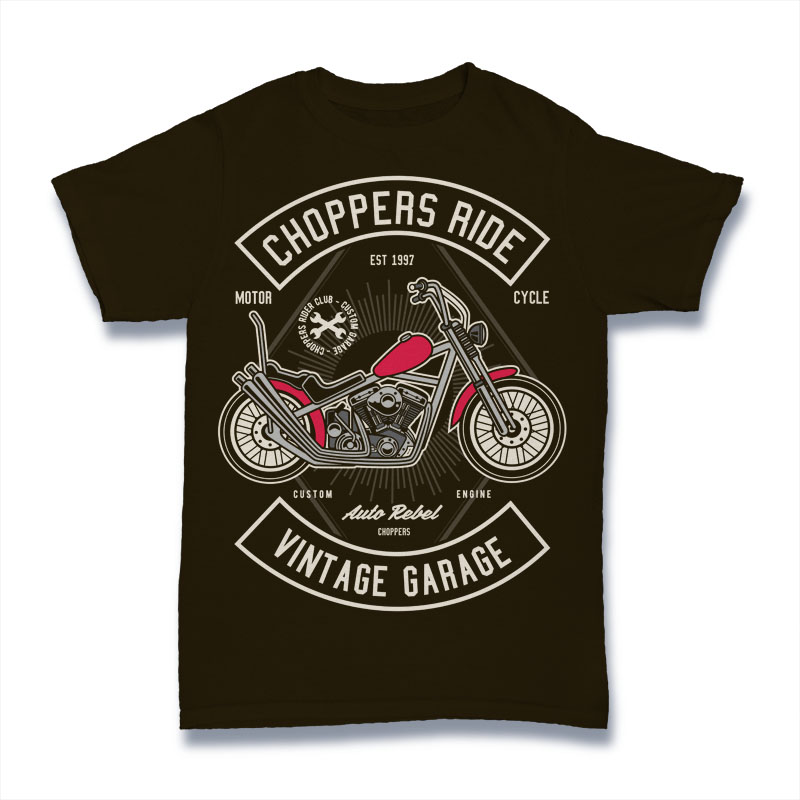 Chopper Ride Graphic design | Tshirt-Factory