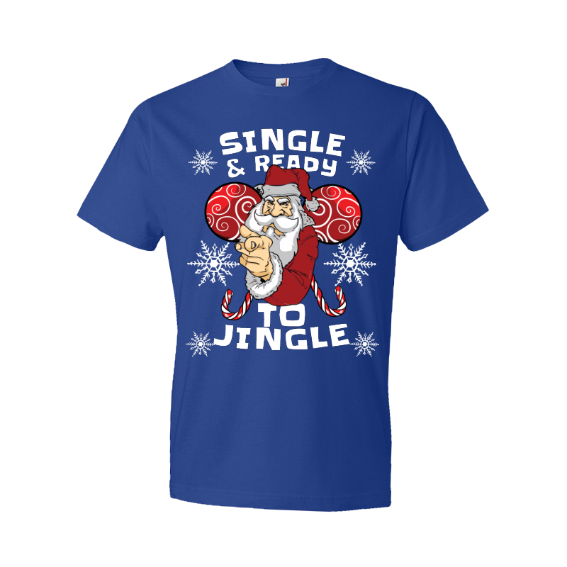 SINGLE AND READY TO JINGLE T-shirt template | Tshirt-Factory