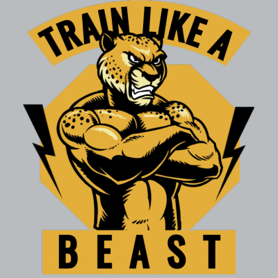 Train like a beast 2 Shirt design | Tshirt-Factory