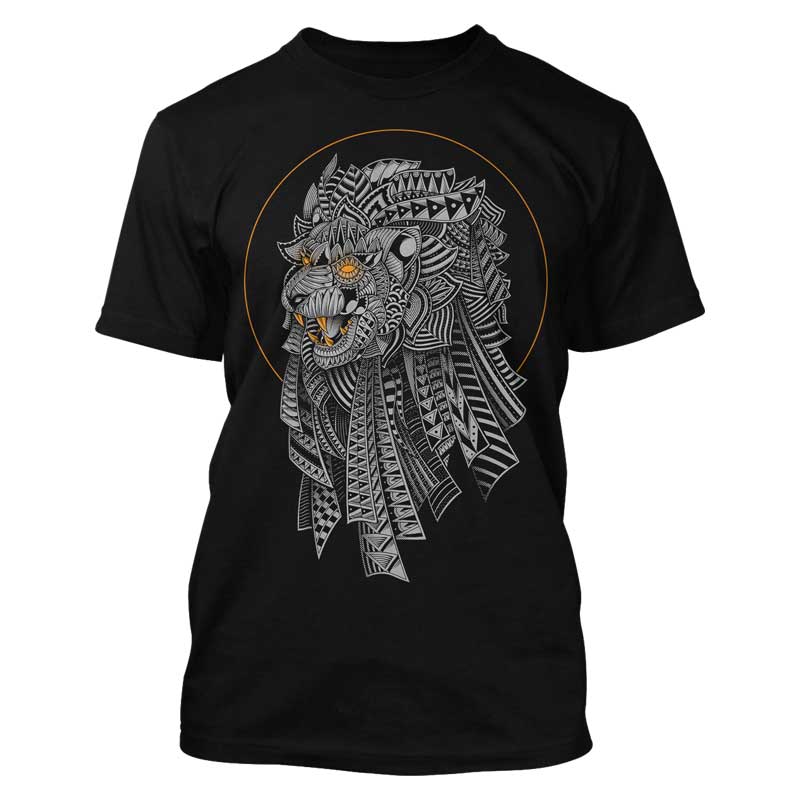 Barbarian Lion T-shirt clip art | Tshirt-Factory