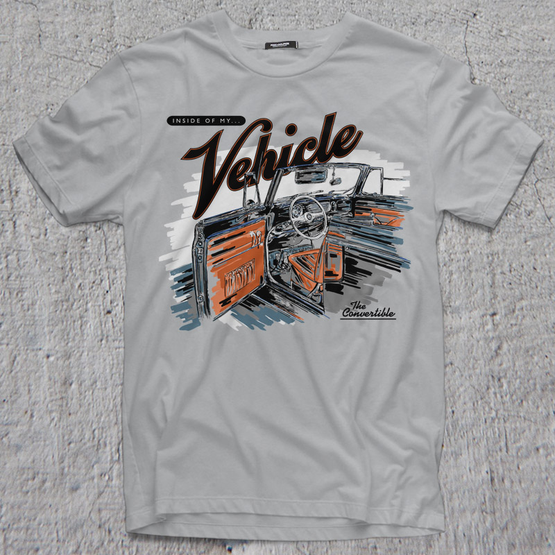 VEHICLE T-shirt design | Tshirt-Factory