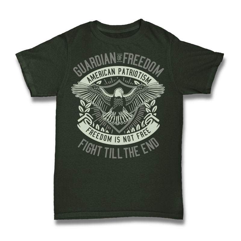 Guardian Of Freedom T-shirt clip art | Tshirt-Factory