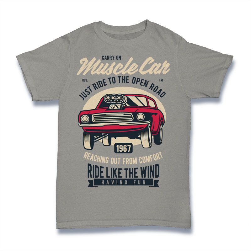 Muscle Car Custom t-shirts | Tshirt-Factory