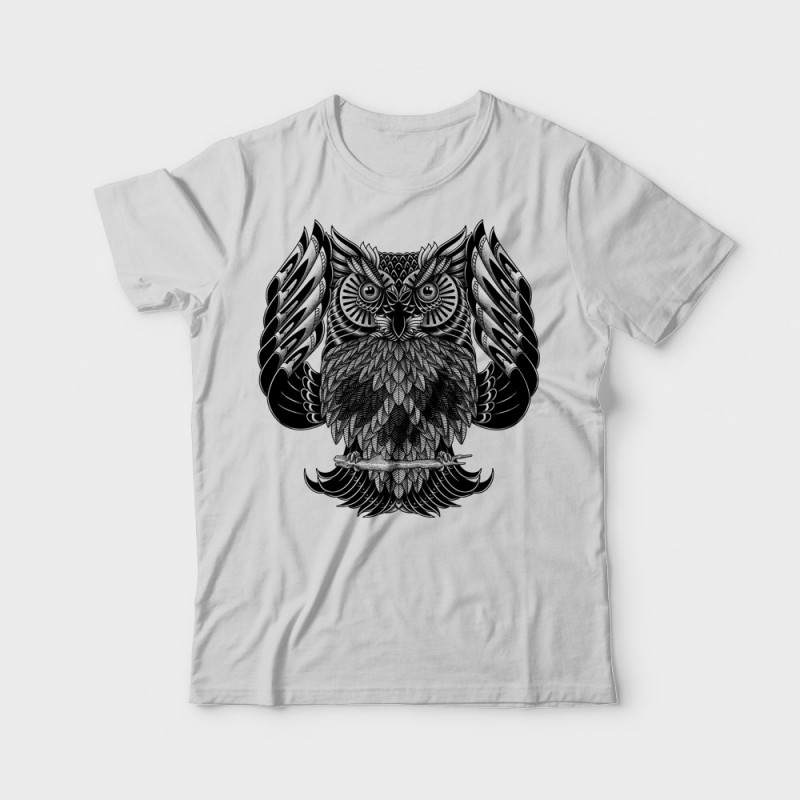 Philadelphia Eagles Hand Skull Gray and White T-Shirt - Owl