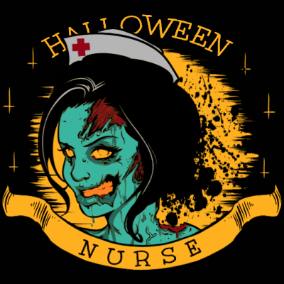 Halloween T Shirt Design for Nurse Graphic by Creative T-shirt Designer ·  Creative Fabrica