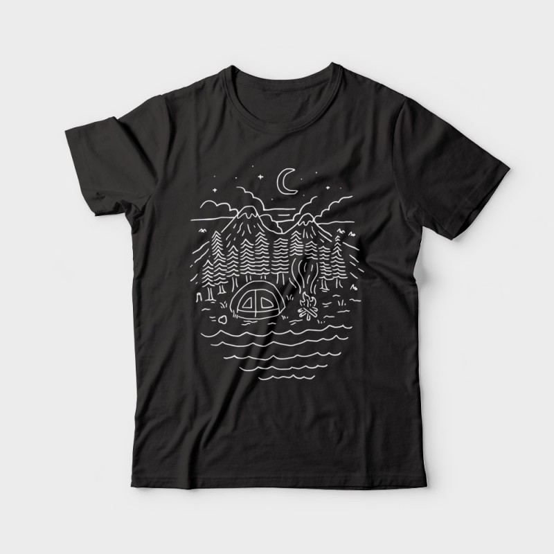 The Great Outdoors Tee shirt design | Tshirt-Factory