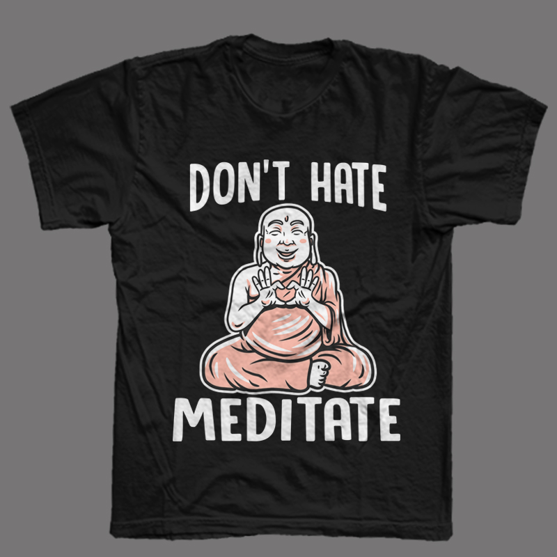 meditate Tee shirt design | Tshirt-Factory