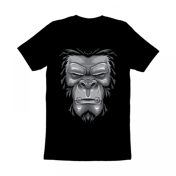 Free Vector  T-shirt gorilla design