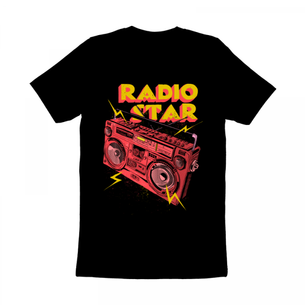 Star sleeve radio the red Red Lee