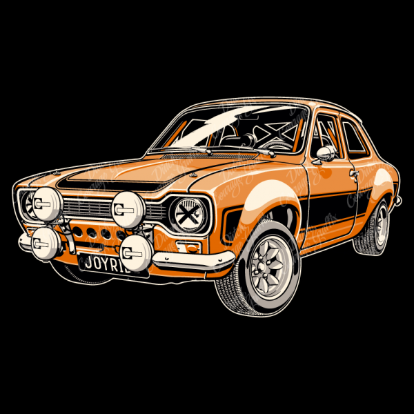 Rally giants Ford Escort Mk1 car book paper 