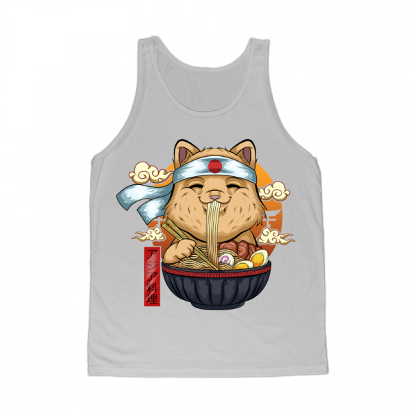 Asian food cat funny