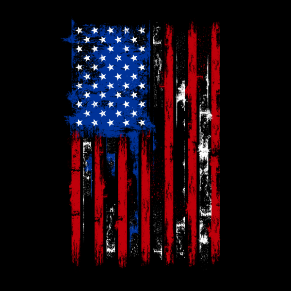 USA Distressed Flag
