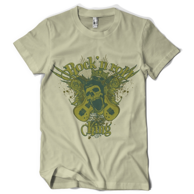 Rock'n'Roll King Custom t-shirts | Tshirt-Factory