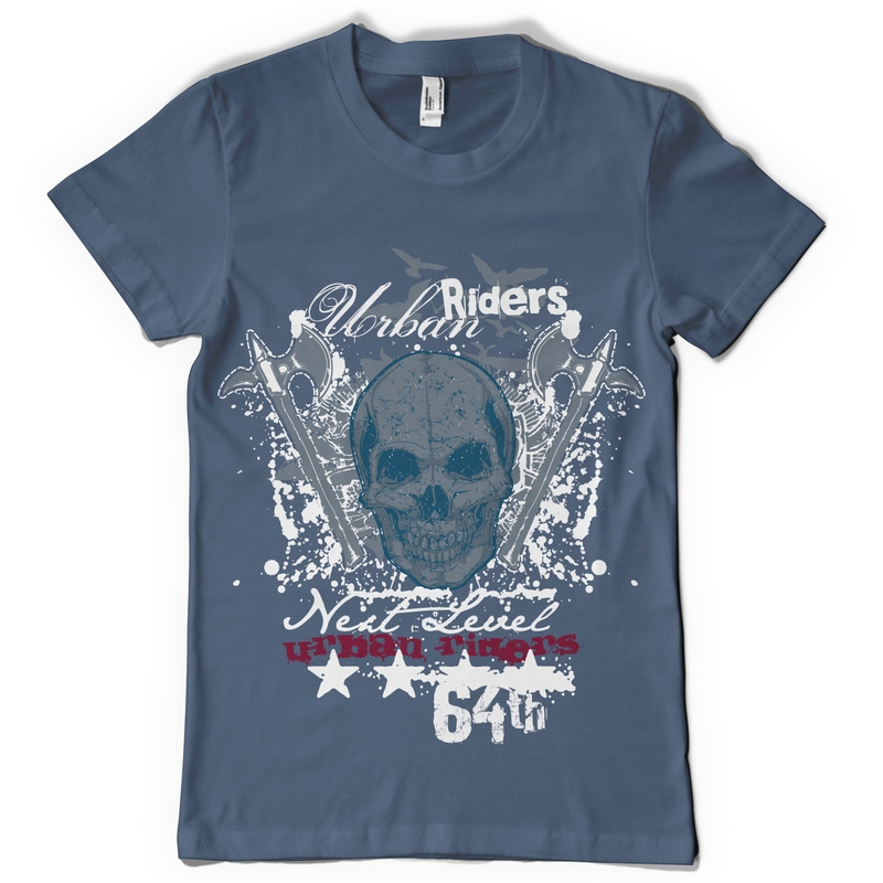 Urban riders T-shirt template | Tshirt-Factory