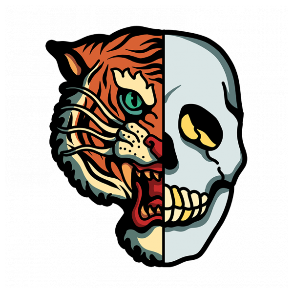 Daan Dera Tattoo - Indian tiger skull#indian#tiger#tigertattoo#skull #skulltattoo#tattoo#tattoos#blackandgrey#tattooer#artist#art#daanderatattoo#daan#denbosch#denboschcity  | Facebook