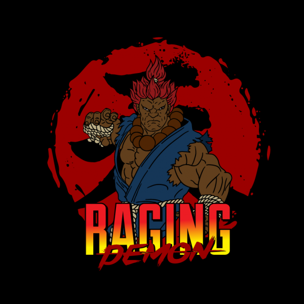 Raging Demon Street Fighter Akuma 