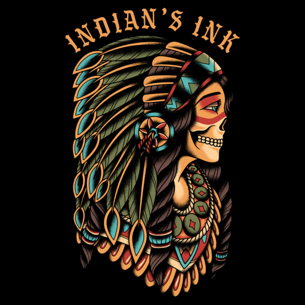 Native American Girl Tattoo Stock Illustrations – 253 Native American Girl  Tattoo Stock Illustrations, Vectors & Clipart - Dreamstime